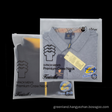 custom zip lock plastic recycled bags with logo